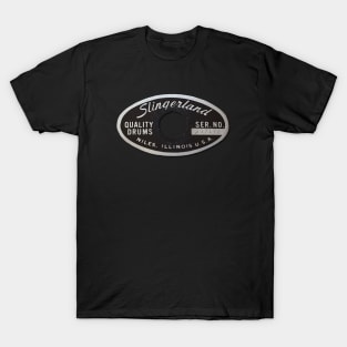 Slingerland Retro Drum Badge T-Shirt